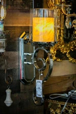 Modern Chrome Wall Sconce