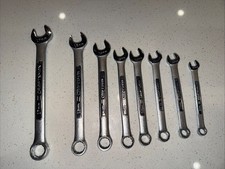 Craftsman Usa 8 Pc Metric Combination Wrench Set V Vv Series 12 Point