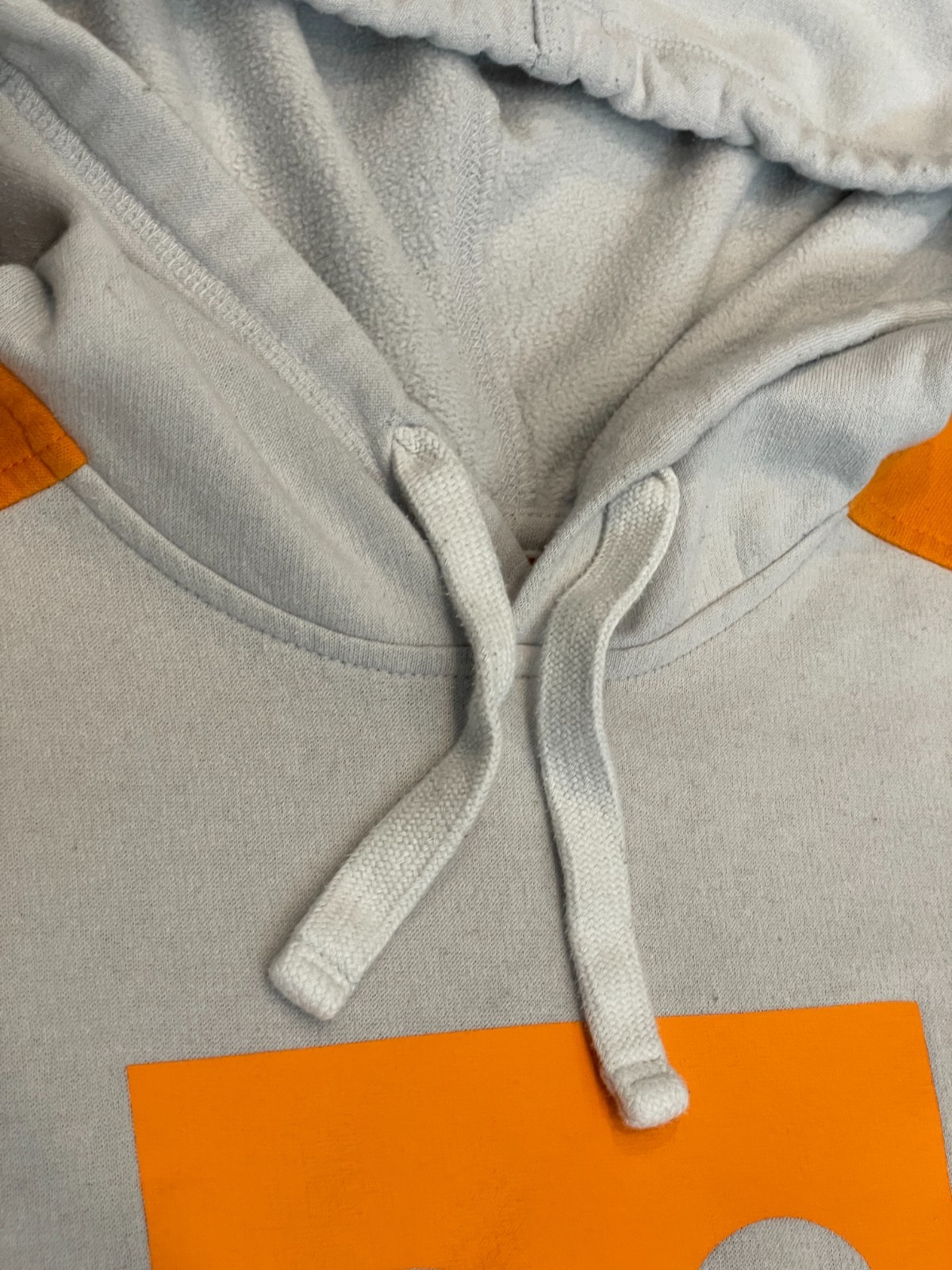 Tennessee Vols Hoodie Jacket Men M Orange Gray Drawstring NCAA Football Fan Gear thumbnail 4