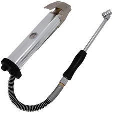 New Professional Garage Air Line Tyre Inflator Inflater Pump And Pressure Gauge