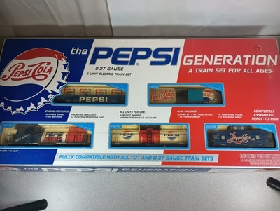 1994 Pepsi Generation 5 Unit O-27 Electric Train Set (IN BOX)