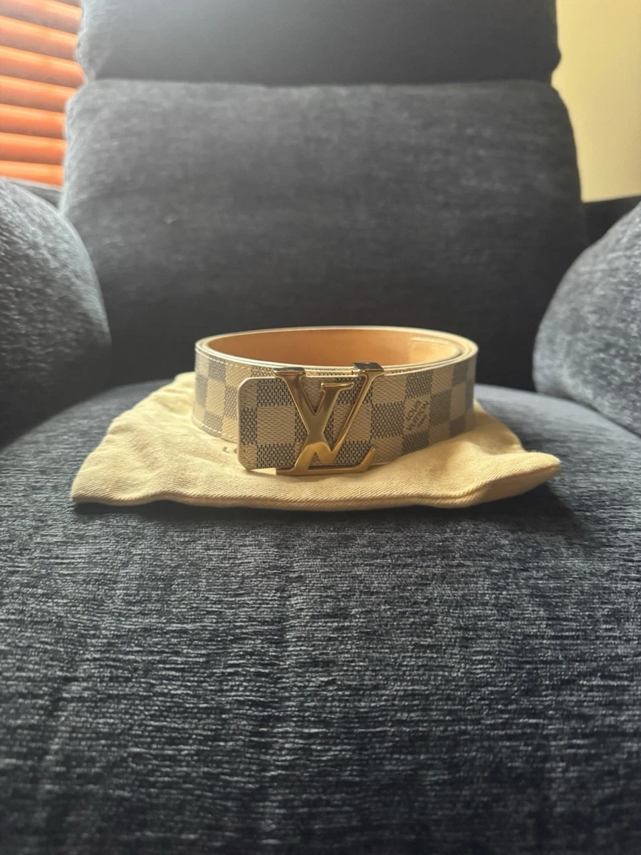 Louis Vuitton Leather White Belts for Men for sale | eBay