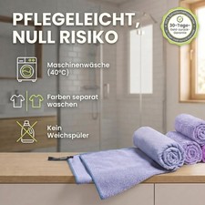Reisehandtuch Mikrofaser Handtuch - Saugstark & kompakt f&uuml;r Sport und Reisen