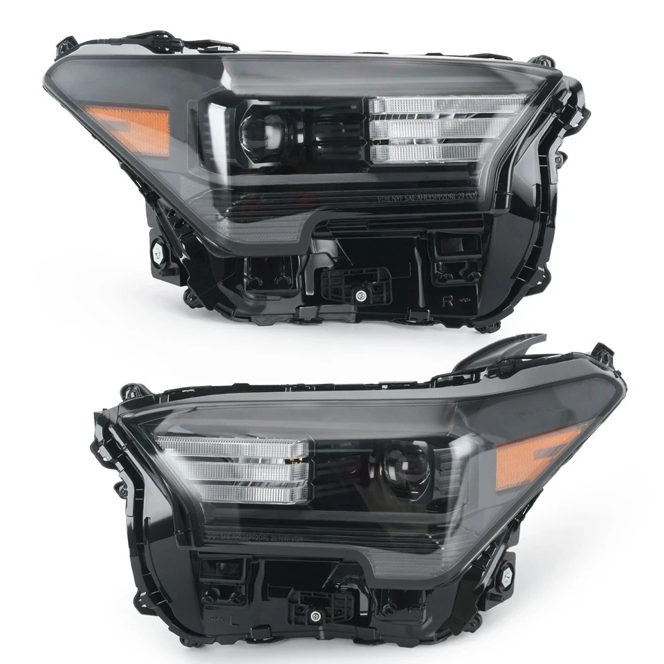 Pair For 2024-2025 Toyota Tacoma Led Headlight Assembly Left & Right Side Lamp - Image 2 of 4
