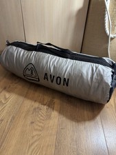 Euro Bike Avon DLX 3 Silver 3 Person Tent Excellent Condition