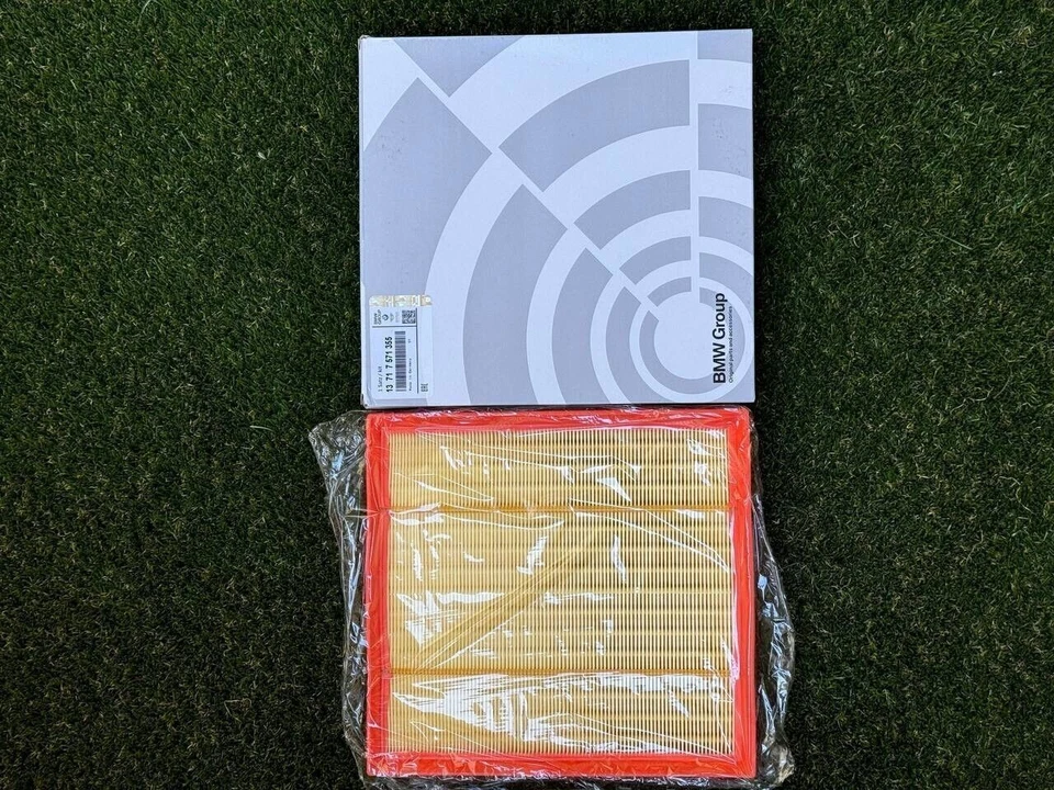 For 2008-2019 BMW X6 xDrive35i 3.0L Air Filter 13717571355 New OEM Foto 4 de 4