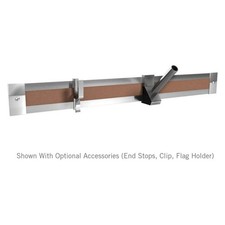 GHENT Display Rail,Cork,96 in. W x 2 in. H 19TP97