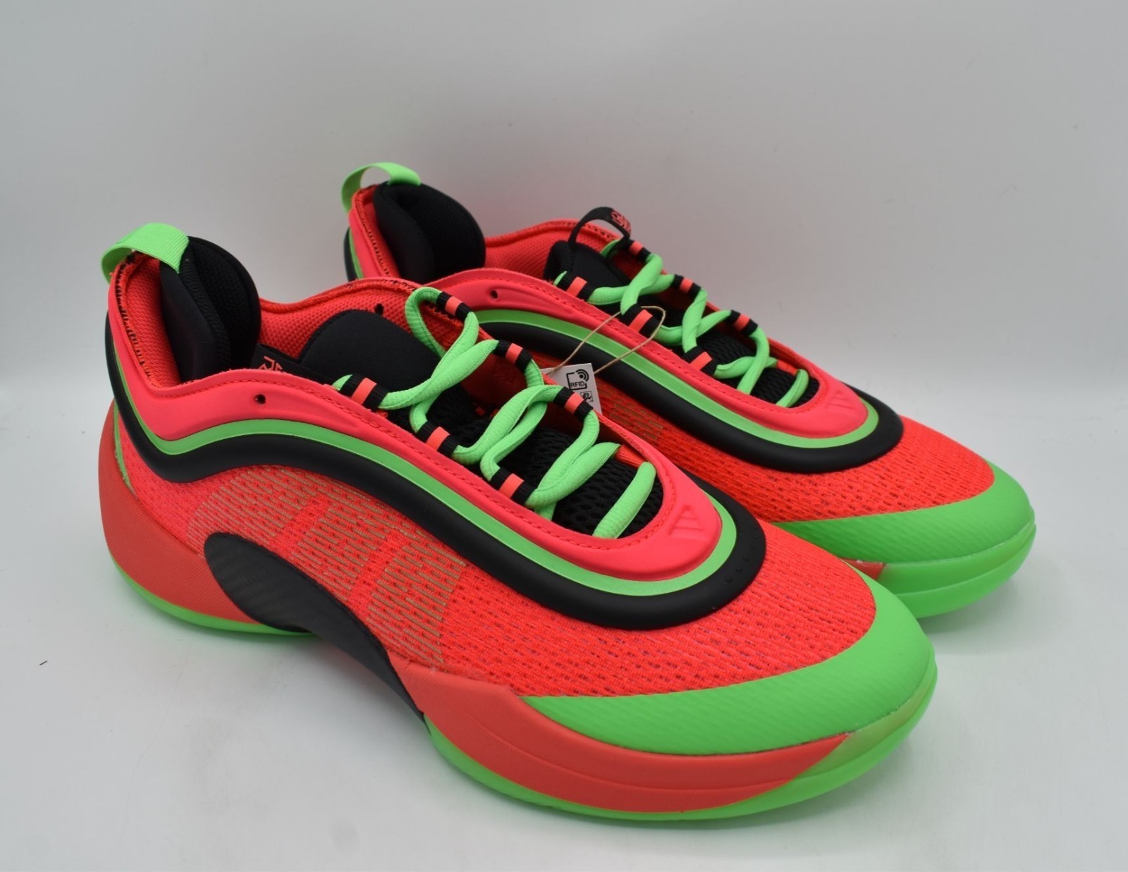 Adidas Mens Size 11.5 D.O.N. Issue 6 Red Green Basketball Sneakers Shoes thumbnail 2