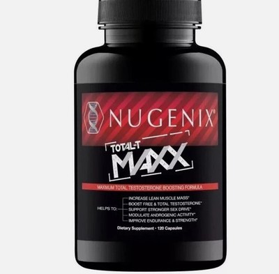Nugenix Total-T Maxx - Maximum Total Testosterone Booster for Men, 120  US