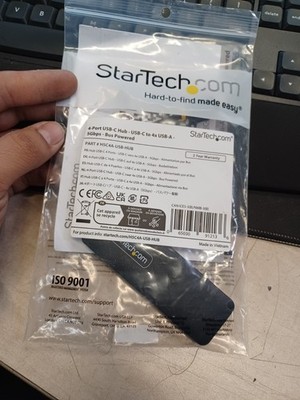 StarTech.com StarTech.com 4-Port USB-C Hub, 5Gbps, USB-C to 4x USB-A, Bus