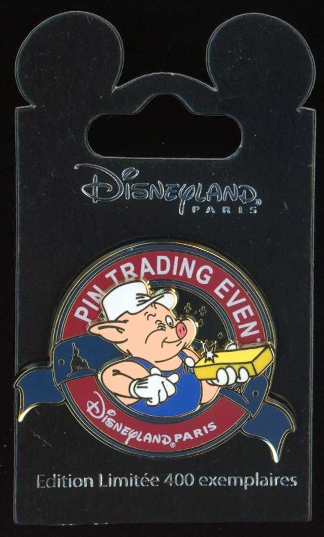 DLP DLRP Paris Trading Big Thunder Mountain Practical Pig LE 400 Disney Pin