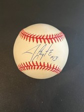 Jim Leyritz Auto Autograph Signed Baseball Ball PSA COA Certified