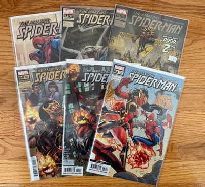 Amazing Spider-Man Vol 5. 88-93 6 issue lot. 1st App Queen Goblin Gomez Variant