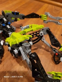 LEGO BIONICLE 8991 Tuma  Glatorian Warriors 2009 RETIRED Near Complete 