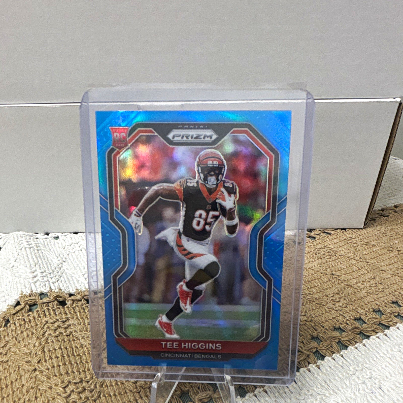 Tee Higgins Panini Prizm #308 Light Blue