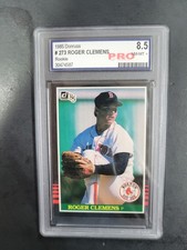 1985 Donruss #273 Roger Clemens RC PRO 8.5 NM/MINT+ Red Sox LEGEND ⚾🎇📈