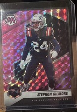 2021 Panini Mosaic - Stephon Gilmore #140 Camo Pink Mosaic Prizm