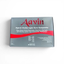 Aavin Resin Based Hybrid Visible Light Cure VLC Dental Composite Kit Made in USA
