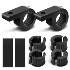 Light Bar Mounts, 2PCS Heavy Duty Clamp Kit for 0.75" 1" 1.25" Tubes