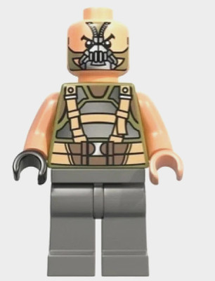 LEGO 76001 Bane Minifigure Minifig DC Batman The Dark Knight Trilogy Light Hand