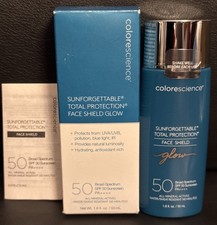Colorescience Sunforgettable Total Protection Face Shield GLOW SPF 50 1.8oz NEW