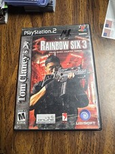 Tom Clancys Rainbow Six 3 Sony PlayStation 2 PS2 -- No Manual 