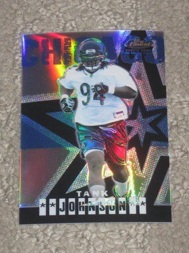 2004 Finest Refractors #96 Tank Johnson /199 - NM-MT