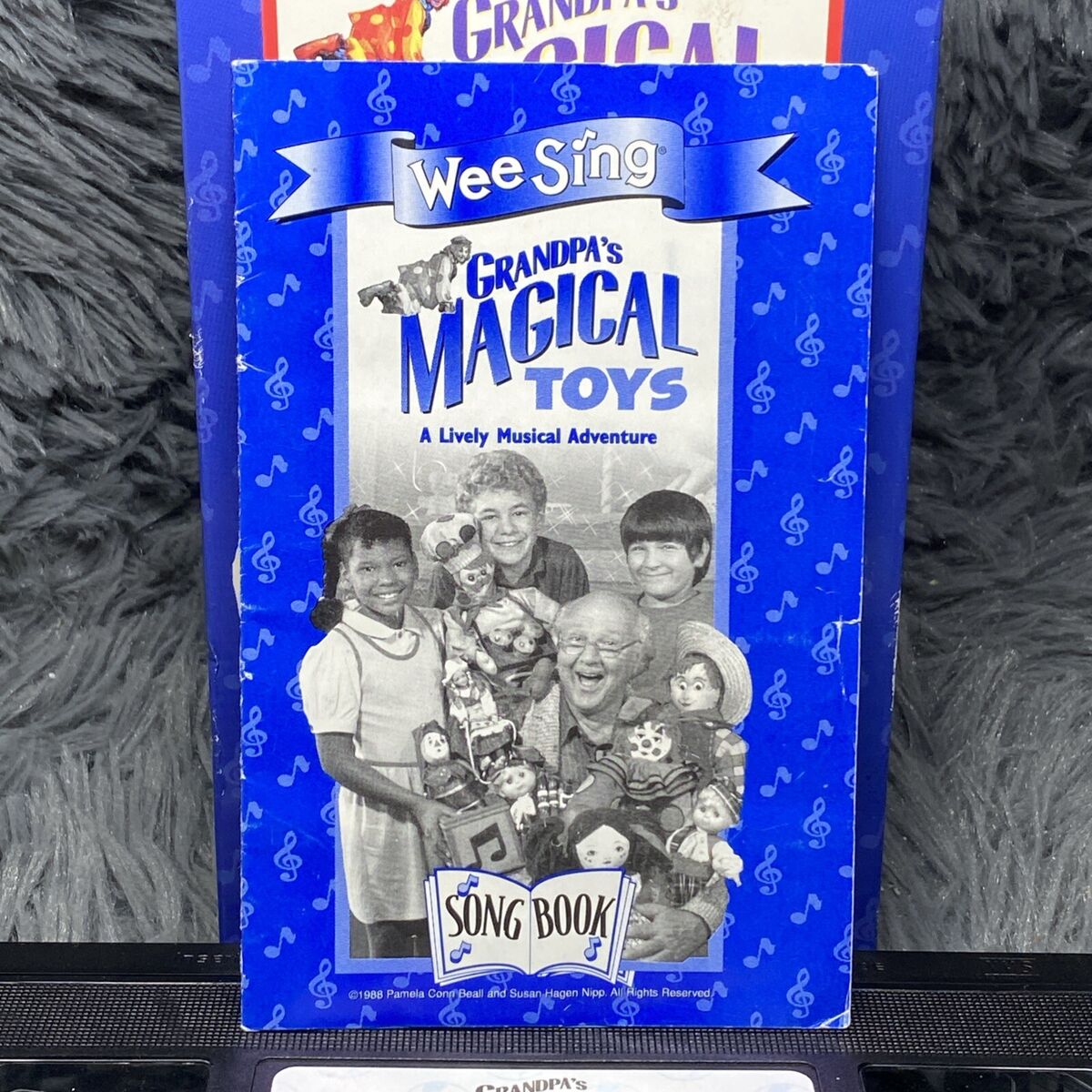 Wee Sing Grandpa's Magical Toys VHS Tape 1988 A Lively Wee Sing Grandpa's Magical Toys VHS Tape 1988 A Lively