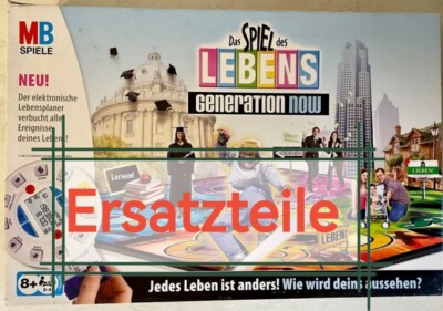 Spiel des Lebens Generation Now Ersatzteil zur Auswahl