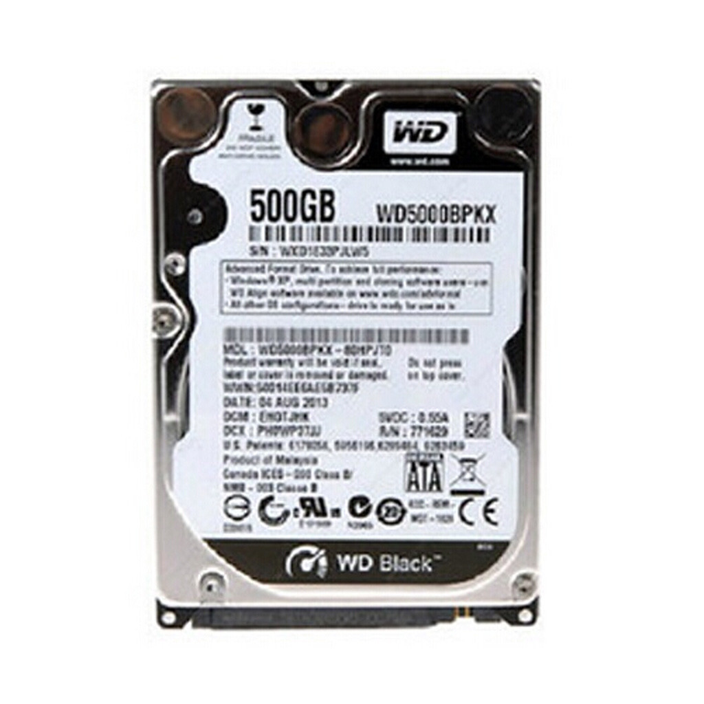 Western Digital 500GB WD5000BPKX 7200RPM 16MB SATA 2.5