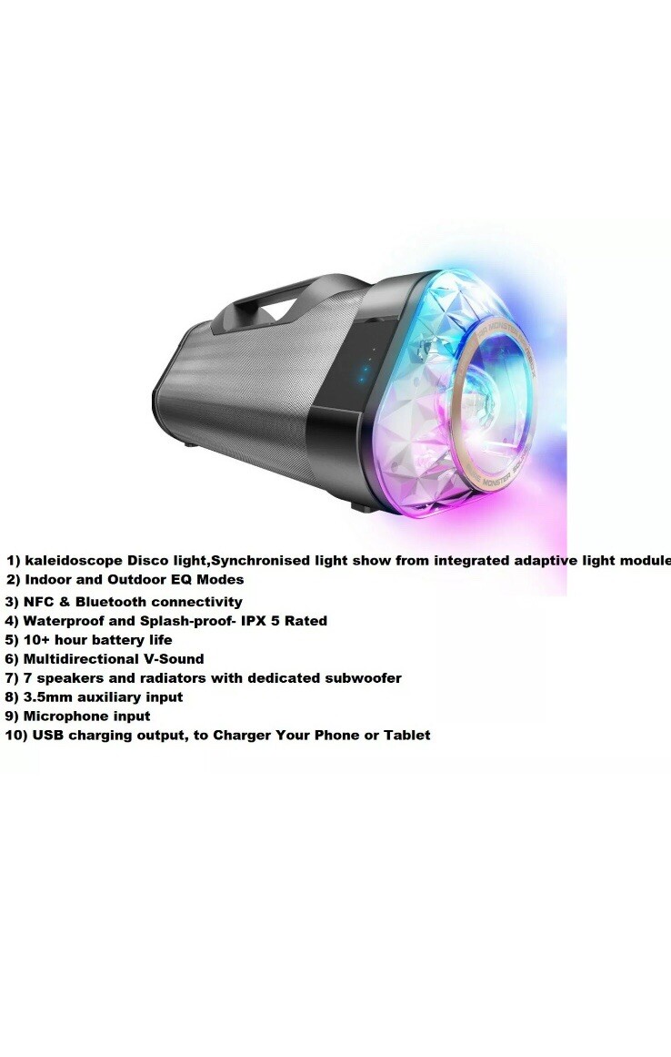 monster ravebox amazon