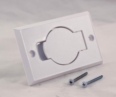 #ad Central Vacuum Inlet Wall Valve Color: White $8.49