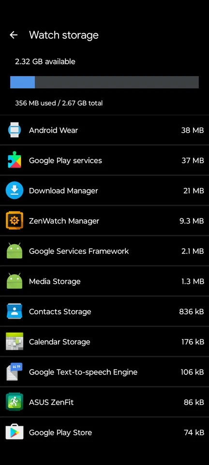 ASUS ZenWatch 2 WI501Q 45mm Smartwatch 4GB Brown Band – Pre-Owned - Image 2 of 4