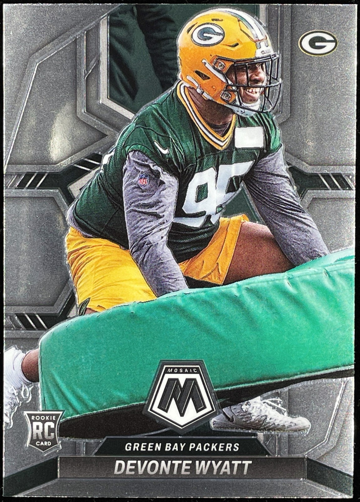2022 Panini Mosaic Devonte Wyatt RC #376 Green Bay Packers
