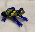 MURANO Art Glass Frog 2.5" X 1.25"               Vintage