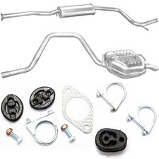 Auspuff Komplett Ford Mondeo Kombi 1.6i 16V 1.8 16V 93-98 + MONTAGESATZ