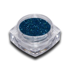 Holo Glitter Glitzer Puder Blau Hologramm Nail Art Nagel Design Pulver Nailart