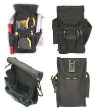 CLC 1523 Small ZIPTOP Utility Maintenance Electrician Zippered Tool Belt Pouch