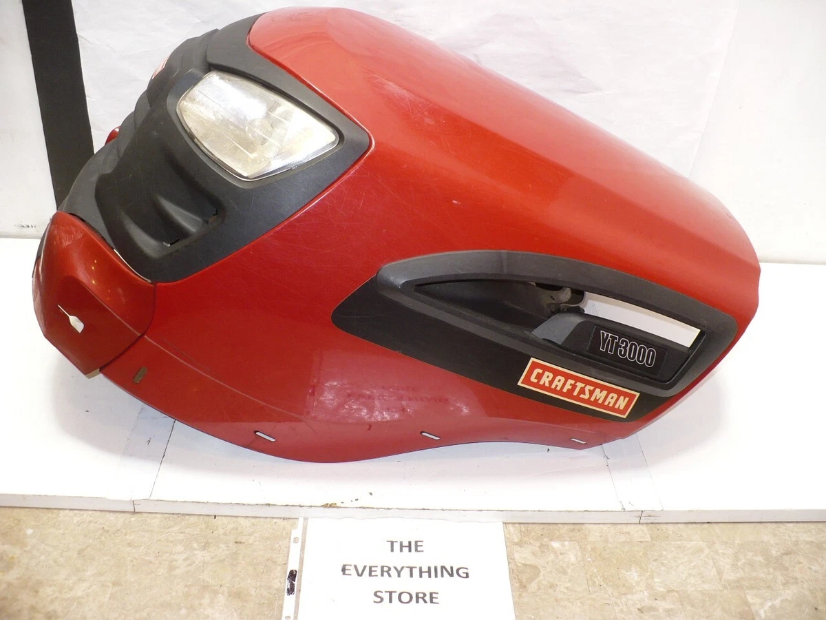 Craftsman lawn tractor hood deals