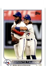 2022 TOPPS TORONTO TALENT TORONTO BLUE JAYS #381