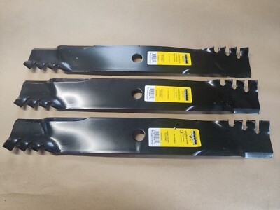 Set of Toothed Mulching Predator Blades fits John Deere Z920 Z930 60
