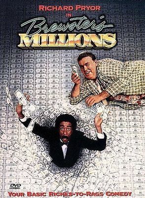 NEW Brewsters Millions DVD MOVIE Brewster's Million's 1985  Richard Pryor 