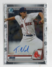 2020 Bowman Chrome Prospects AUTO #CPA-TW Thad Ward - Boston Red Sox ROOKIE