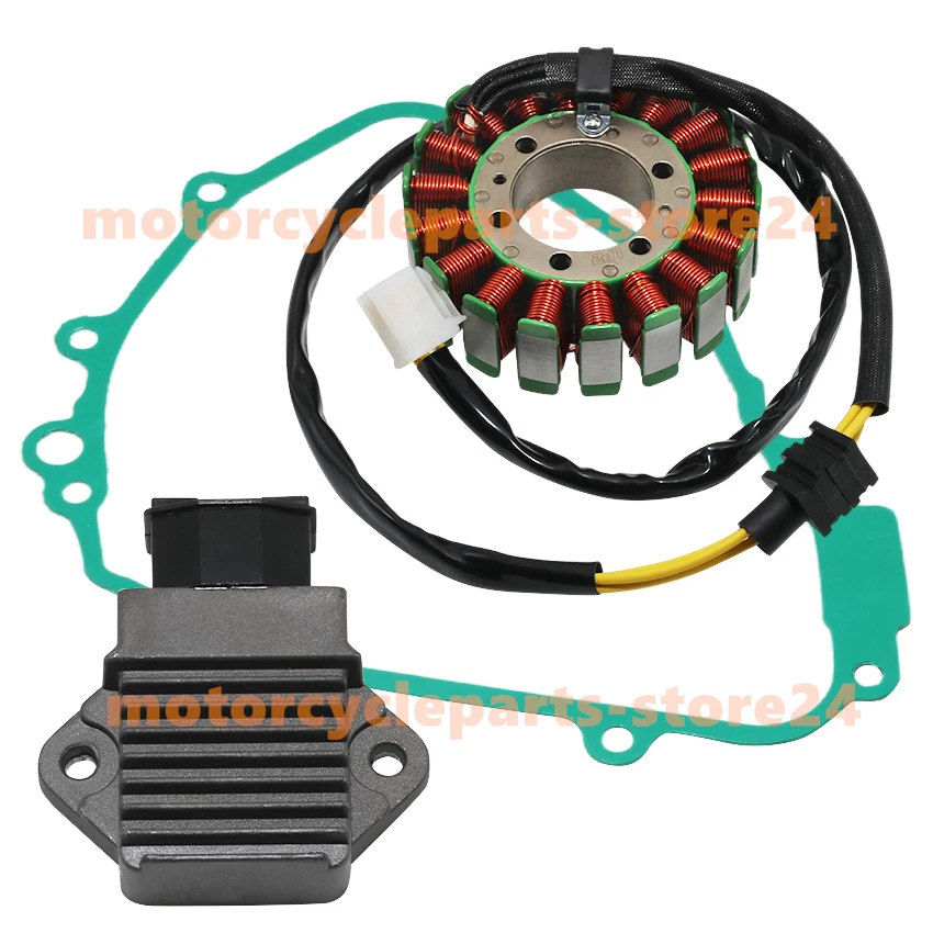 ESTATOR + REGULADOR RECTIFICADOR + JUNTA HONDA 92-95 CBR893 CBR900RR Fireblade Foto 2 de 4