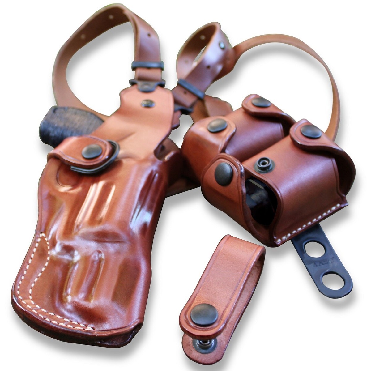 Vertical Shoulder Holster For S&W J-Frame Mod 36, 442, 642