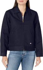 Dickies Women Eisenhower Jacket, Quilted Lining, New With Tags, Navy Blue Med