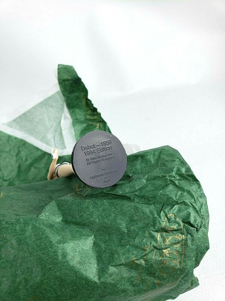 Hallmark Barbie 1994 Keepsake Ornament Debut1959 1st in Series eBay