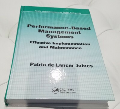 Performance-Based Management Systems Effective Implementation & Maintenan NEW