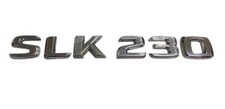 MERCEDES R170 SLK Heckklappenemblem SLK 230 ORIGINAL MERCEDES R170 SLK Heckklappenemblem SLK 230 ORIGINAL