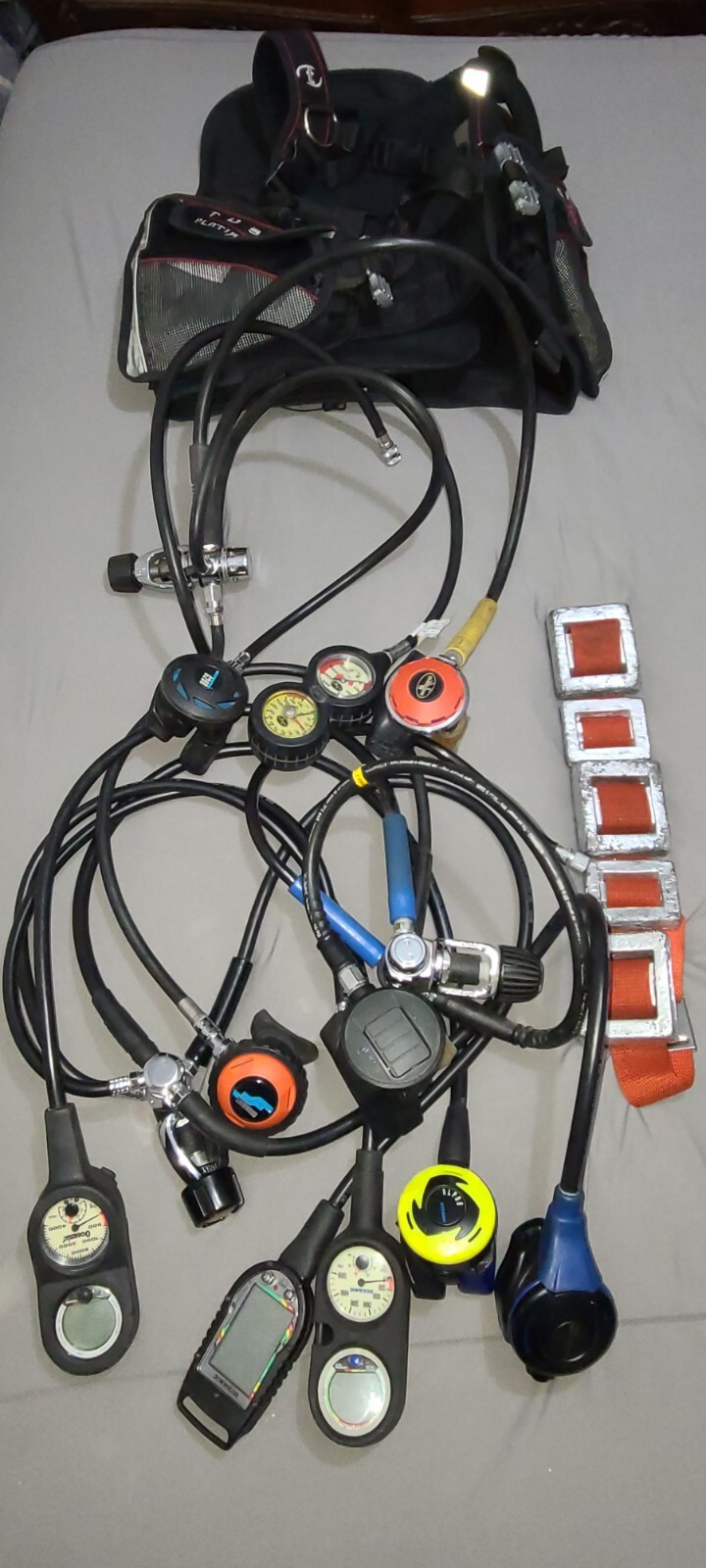 TUSA Scuba Diving Gear Package,oceanic Pro Plus 2,data Plus,multimax Vari,dacor eBay